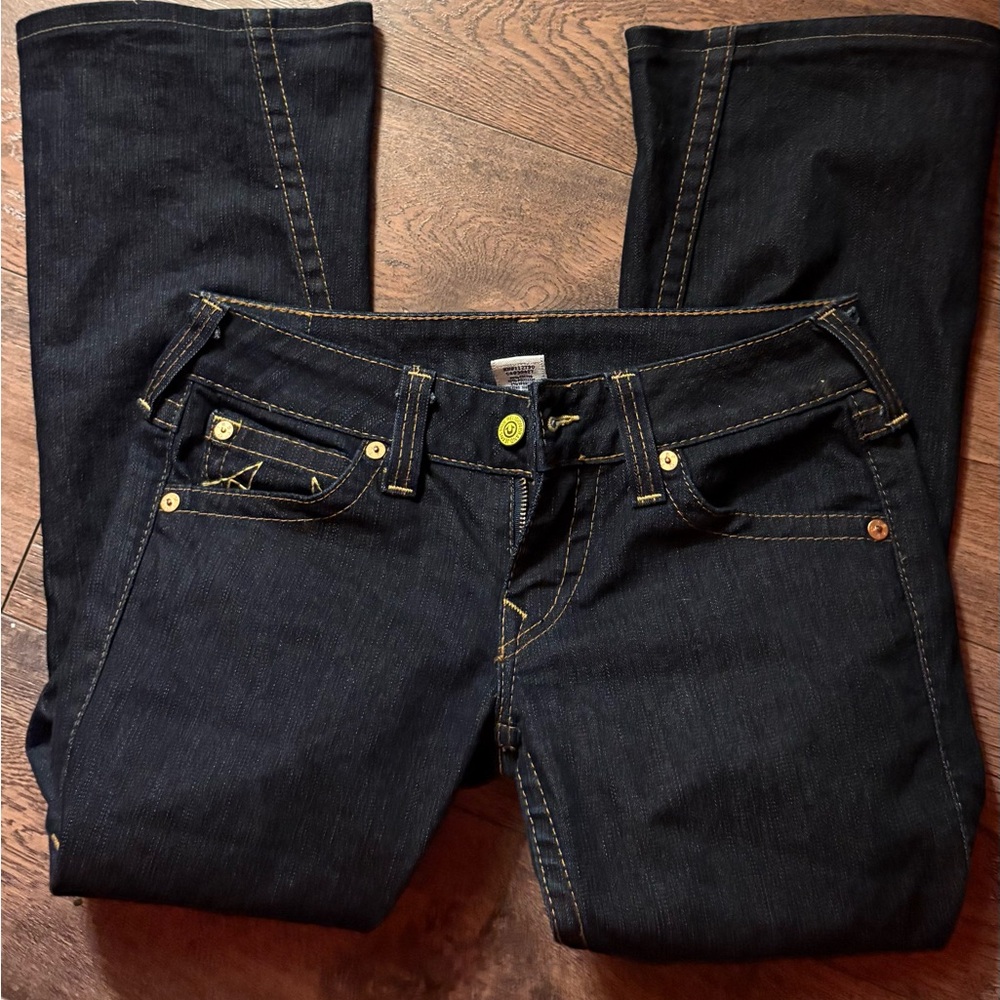 True Religion Dark Blue Women's Flare Jeans